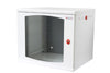 Armadio Rack 19'' a muro 16 unità sezione unica prof. 600mm Bianco
