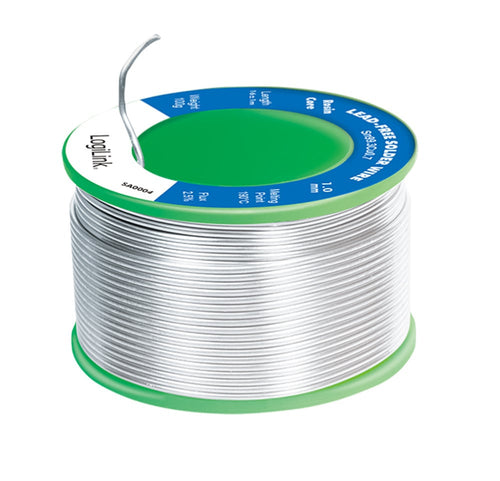 Stagno in Rotolo per Saldatura Senza Piombo Rame 0,7% ø 1 mm 100g