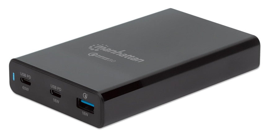 Stazione di ricarica USB-C&trade PD 65W Nero