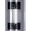 Staffe per Montaggio Verticale su Montanti Rack Nero