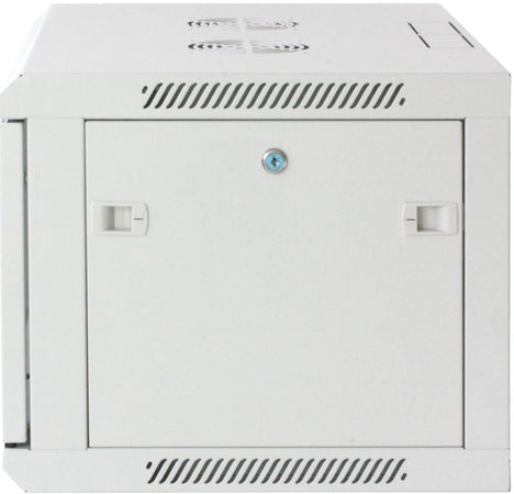 Armadio Rack 19'' a muro 6 unit&agrave sezione unica prof. 600mm Grigio