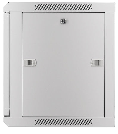 Armadio Rack 19'' a muro 9 unit&agrave sezione unica prof. 450 Grigio