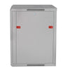 Armadio Rack 19'' a muro 15 unità sezione unica prof. 450mm Grigio