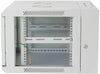 Armadio Rack 19'' a muro 15 unità due sezioni Grigio