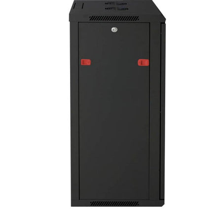 Armadio Rack 19'' a muro 20 unit&agrave sezione unica prof. 600mm Nero
