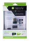 Mini Adattatore WiFi USB Dual Band MU-MIMO 2dBi 600Mbps