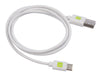 Cavo USB A Maschio 2.0 / USB-C&trade Maschio 1m Bianco