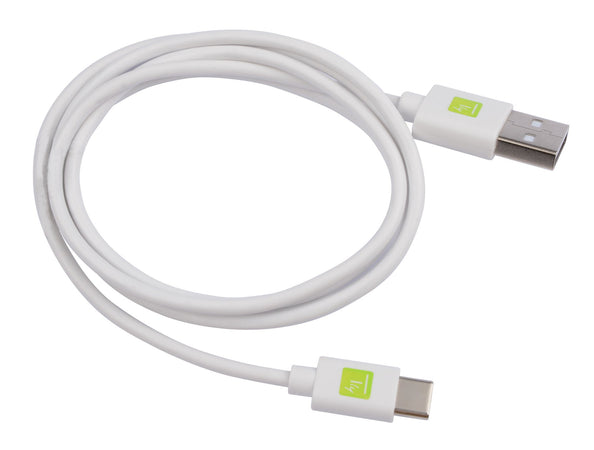 Cavo USB A Maschio 2.0 / USB-C&trade Maschio 1m Bianco
