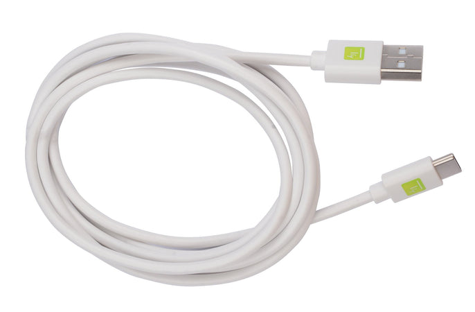 Cavo USB A Maschio 2.0 / USB-C&trade Maschio 2m Bianco