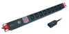 Multipresa 8 Posti C13 da Rack 19'' con Interruttore e Protezione Termica Spina C14 1U