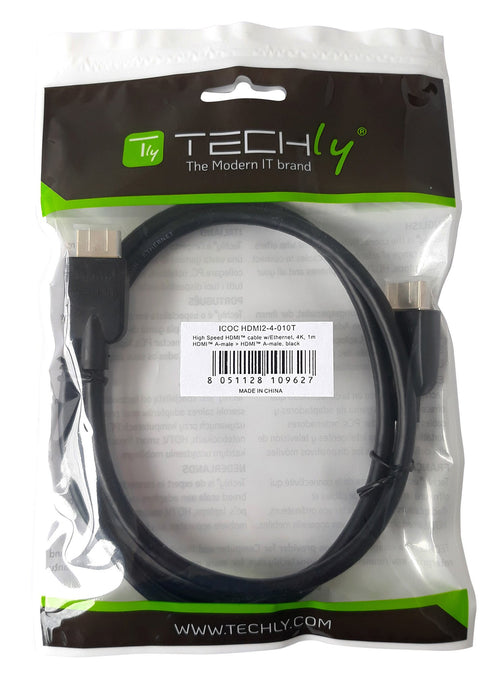Cavo HDMI&trade High Speed 2.0 A/A M/M 2m Nero