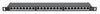 Pannello Patch 24 Posti 19'' 0.5U Cat6a Schermato Nero