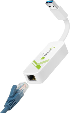 Adattatore Convertitore USB 3.0 Ethernet Gigabit RJ45 Lan