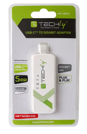Adattatore Convertitore USB-C&trade Ethernet Gigabit RJ45 Lan