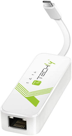 Adattatore Convertitore USB-C&trade Ethernet Gigabit RJ45 Lan