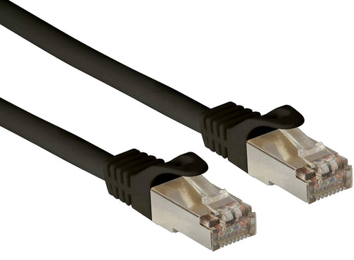 Cavo di Rete Patch in Rame Cat. 6A SFTP LSZH 0,25 m Nero