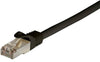 Cavo di Rete Patch in Rame Cat. 6A SFTP LSZH 0,25 m Nero