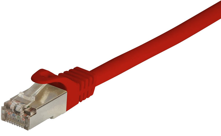 Cavo di Rete Patch in Rame Cat. 6A SFTP LSZH 10 m Rosso