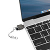 Lettore OTG di MicroSD Connettore USB-C&trade con Portachiavi