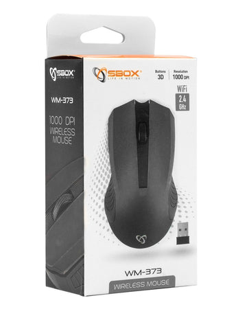 Mouse Ottico 3D Wireless WM-373 Nero
