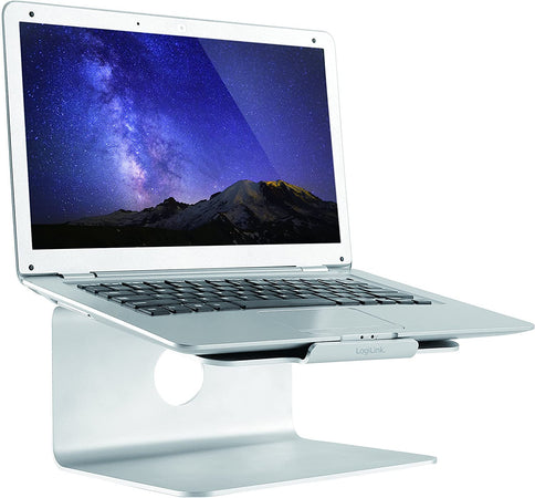 Supporto per Notebook in Alluminio Base Girevole