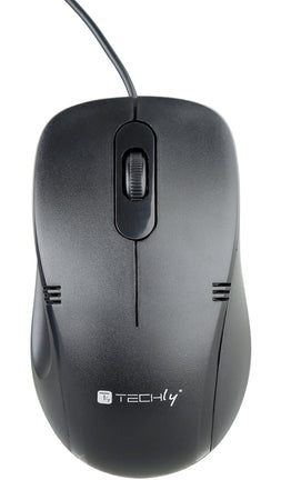 Mouse Ottico Standard USB 1000dpi Nero
