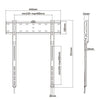 Supporto fisso da Muro Ultra-Slim per TV LED/LCD 32-65''