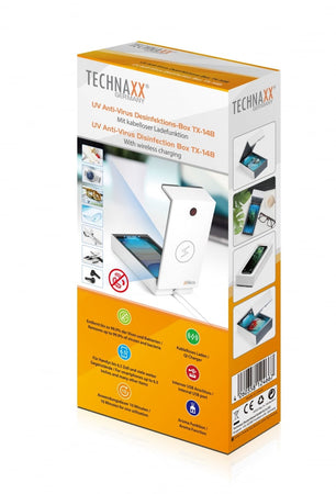 Box Disinfettante UV Anti Virus Sterilizzatore Portatile Ricarica QI