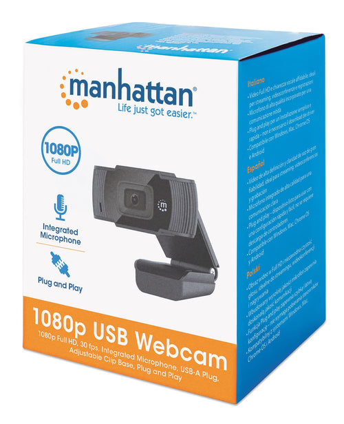 Webcam USB 1080p