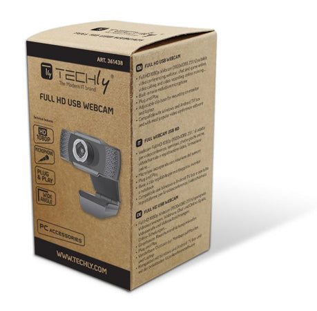 Webcam USB full HD 1080p con Riduzione del Rumore e Auto Focus