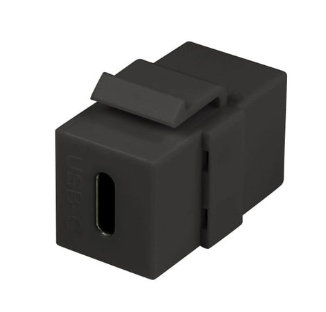 Connettore Keystone USB-C&trade F/F 17,2 mm Nero