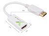 Adattatore Passivo DisplayPort Maschio a HDMI Femmina 4K 30Hz