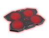 Dissipatore per Notebook fino a 17.3'' con 5 Ventole LED GCP-29