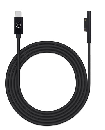 Cavo di ricarica da USB-C&trade a Surface&reg Connect 1,8m Nero