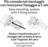 Presa Mobile in Gomma 10/16A 250V Bianco