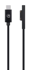 Cavo di ricarica da USB-C&trade a Surface® Connect 1,8m Nero