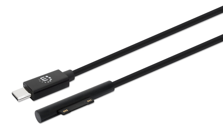 Cavo di ricarica da USB-C&trade a Surface&reg Connect 1,8m Nero