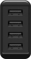 Caricatore da Muro USB a 4 vie 30W Nero