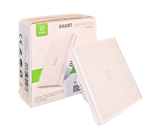 Interruttore della Luce Intelligente WiFi Controllo Vocale Alexa, R7063 Zigbee