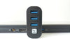 Mini Hub Rotante con 3 Porte USB 3.0 Nero