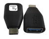 Adattatore Convertitore USB-C&trade Maschio a USB-A Femmina OTG Nero