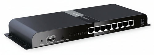 Extender Splitter 8 vie HDMI con IR su Cavo Cat.6/6a/7 fino a 120m