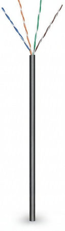 Matassa U/UTP Cavo Cat. 6 CCA per Esterni 100m Flessibile Nero