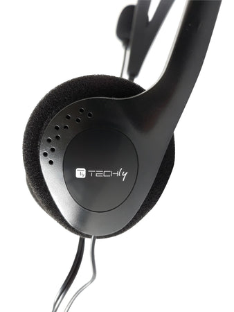 Cuffia Stereo con Microfono e Controllo Volume