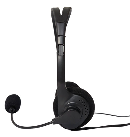 Cuffia Stereo con Microfono e Controllo Volume