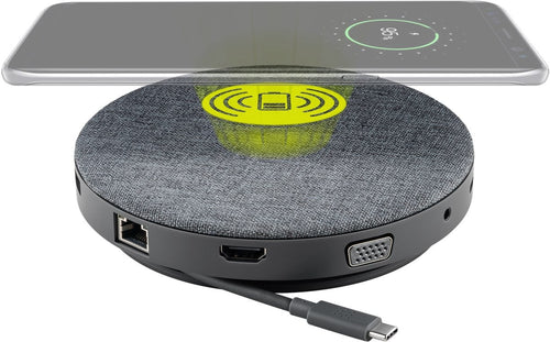 Docking Station USB-C&trade 11 in 1 Ricarica Rapida Senza Fili 100W