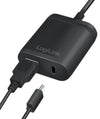 Caricatore USB con porta USB tipo A e USB-C&trade cavo 1,5m 12W