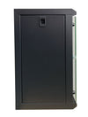 Armadio Rack 10'' a Muro 9 Unità Pannelli Asportabili Nero