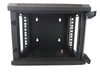 Armadio Rack 10'' a Muro 9 Unità Pannelli Asportabili Nero