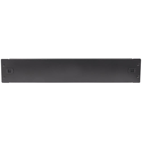 Pannello Cieco Toolless a Clip per Armadi Rack 19'' 2U Nero